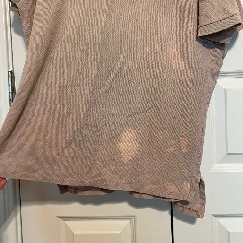 Ralph Lauren Vintage Men's Polo Shirt - FLAWS (see description)